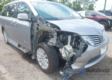 2013 Toyota Sienna Limited V6 7 Passenger from USA, damaged, VIN 5TDYK3DCXDS312882